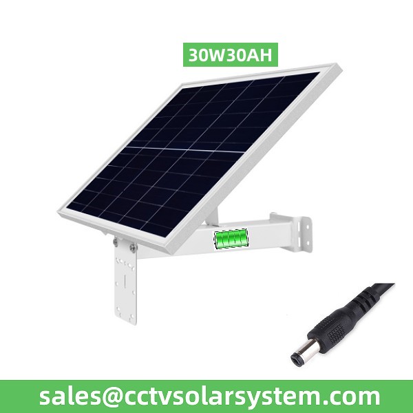 Hikvision-specialist 30W Solar Power Supply System