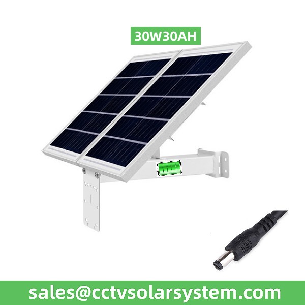 Hikvision-specialist 30W30AH Solar Power System