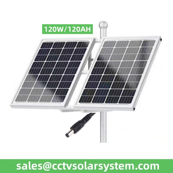 120W120AH Hikvision-specialist camera Solar Power System