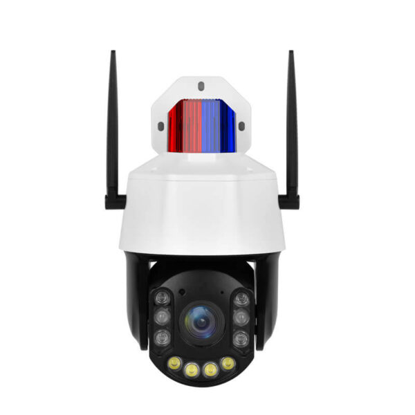 Customize factory 4g wifi lash light alarm security camera