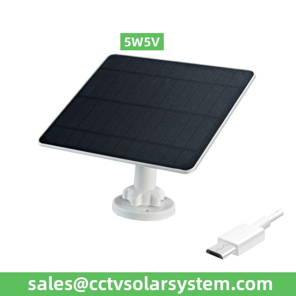 Customized Factory 5W Solar Panel For Eufy Camera