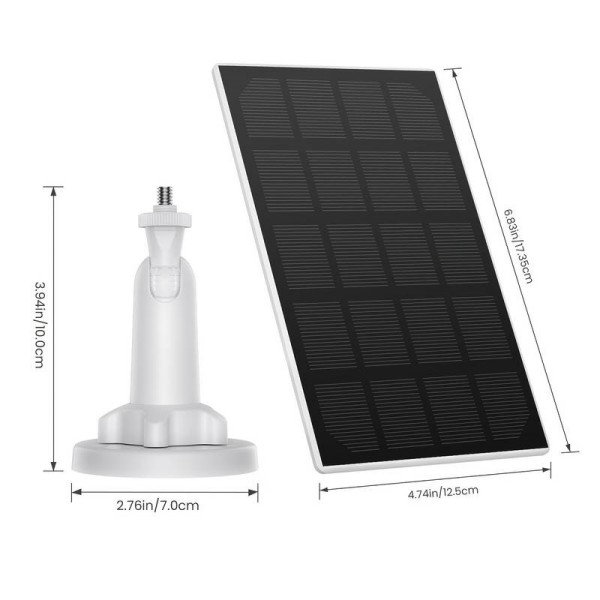 China Supplier 3W5V Solar Panel Charger For Blink Camera